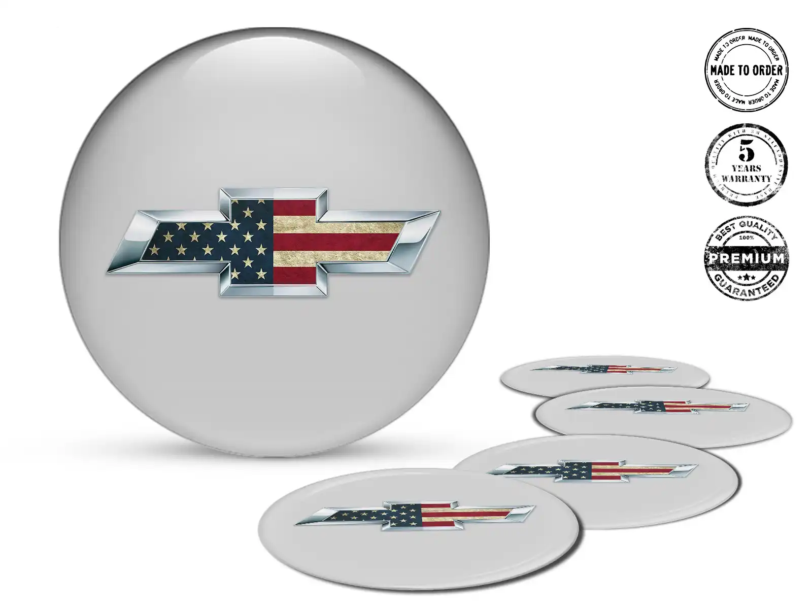 Chevrolet  Epoxy Dome Aufkleber Luxus Autoembleme